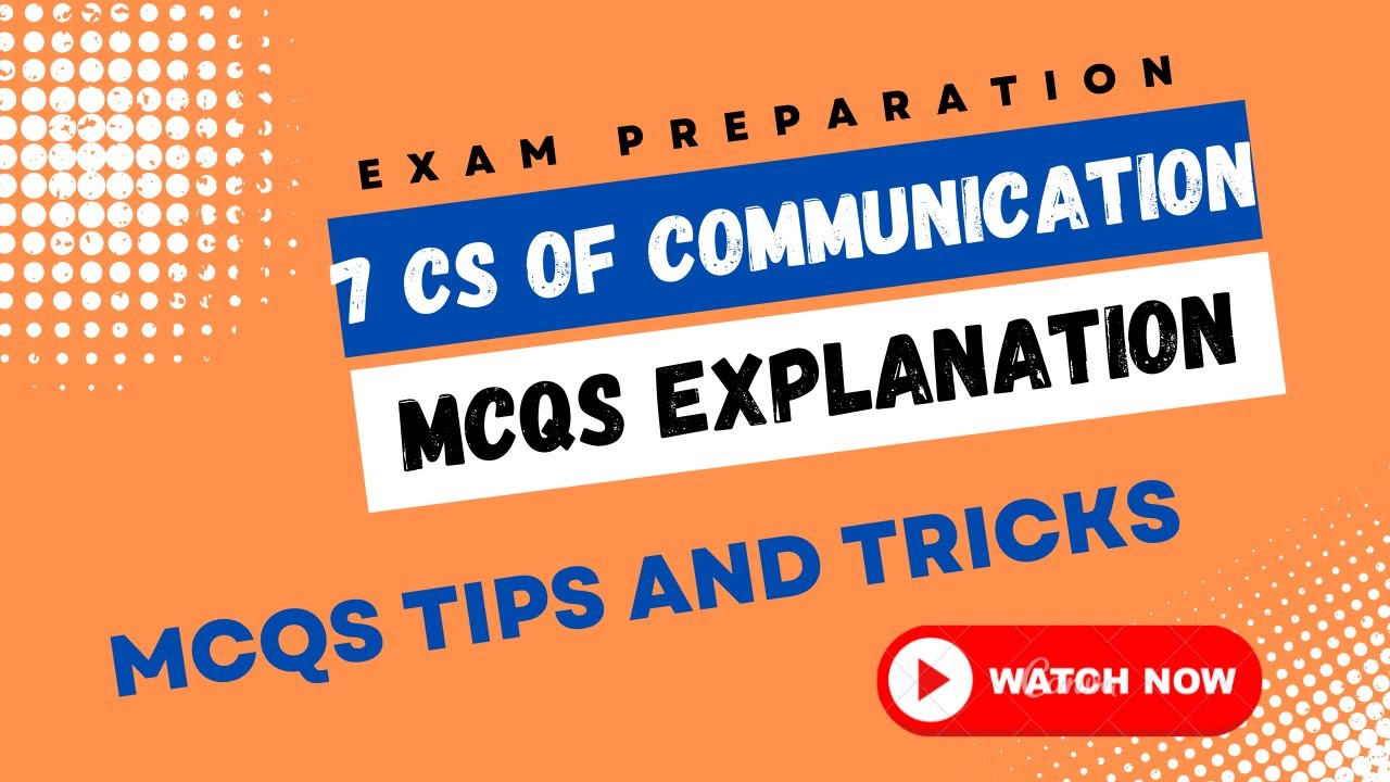 7 Cs of Communication MCQs | Exam MCQs Tips and Tricks | Nasir @ Lenguish | Urdu/Hindi