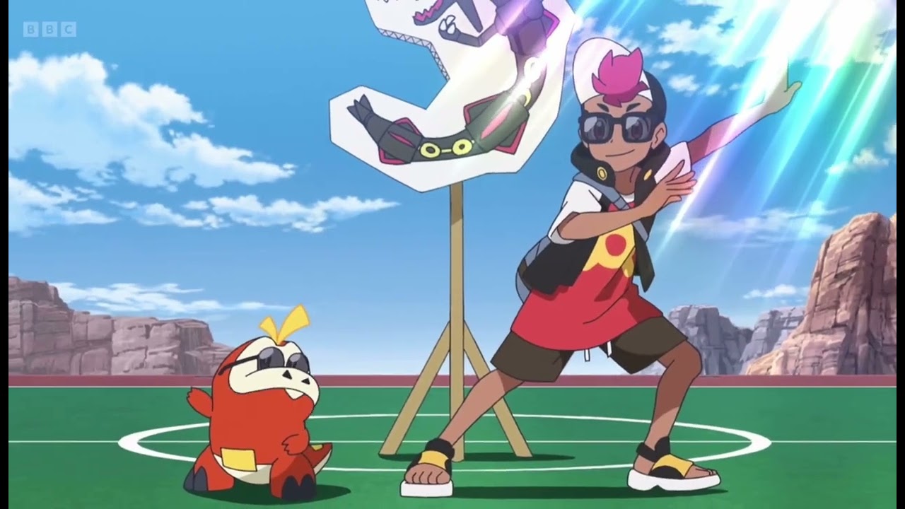 ROY AND FUECOCO GETS NEW SUNGLASSES - Pokemon Horizon Englishdub 💓💕💘