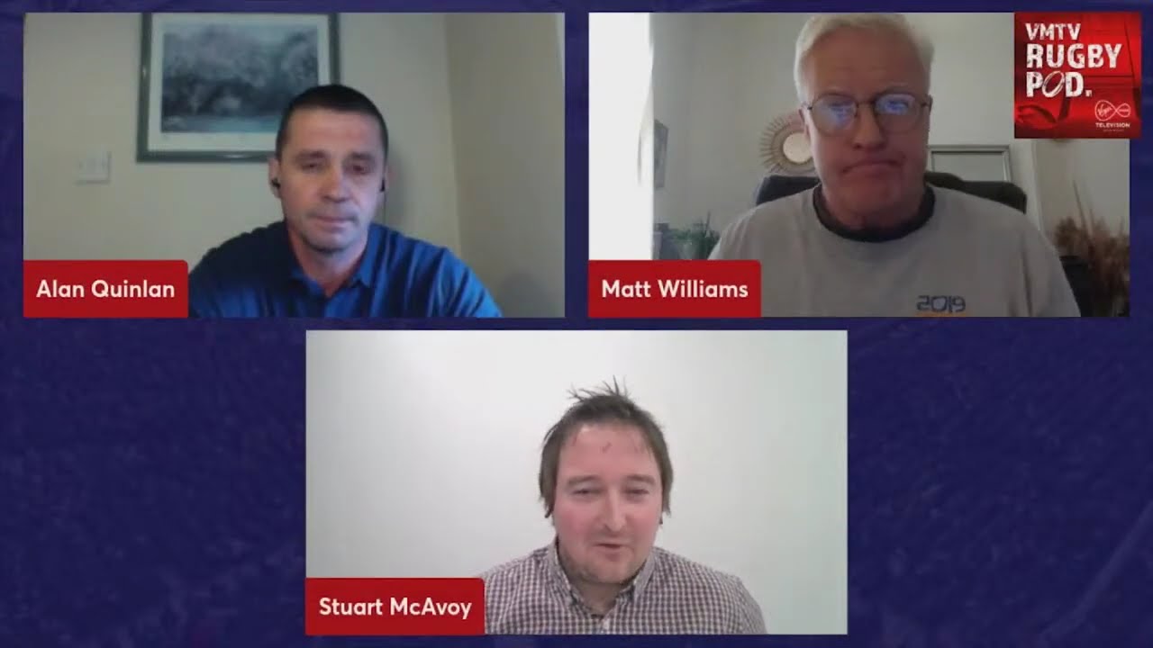 VMTV Rugby Pod | 2021/22 Heineken Champions Cup R1 Preview with Alan Quinlan & Matt Williams!