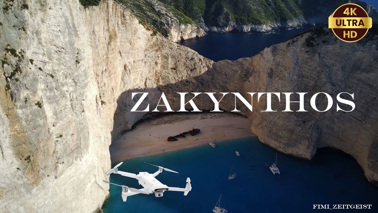The Best Greek Island. Meditating Zakynthos drone video + Above & Beyond (Elena Brower spoken word)