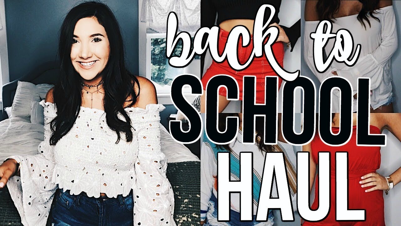 Back To School Clothing Haul | Back To School Try On Haul 2017