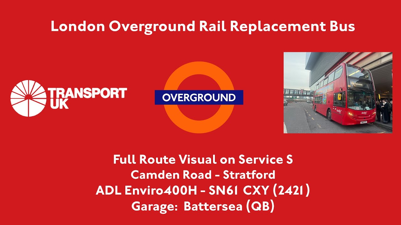 FRV | LO-Service S -  Camden Road to Stratford | Transport UK | 2419 (SN61CXY)