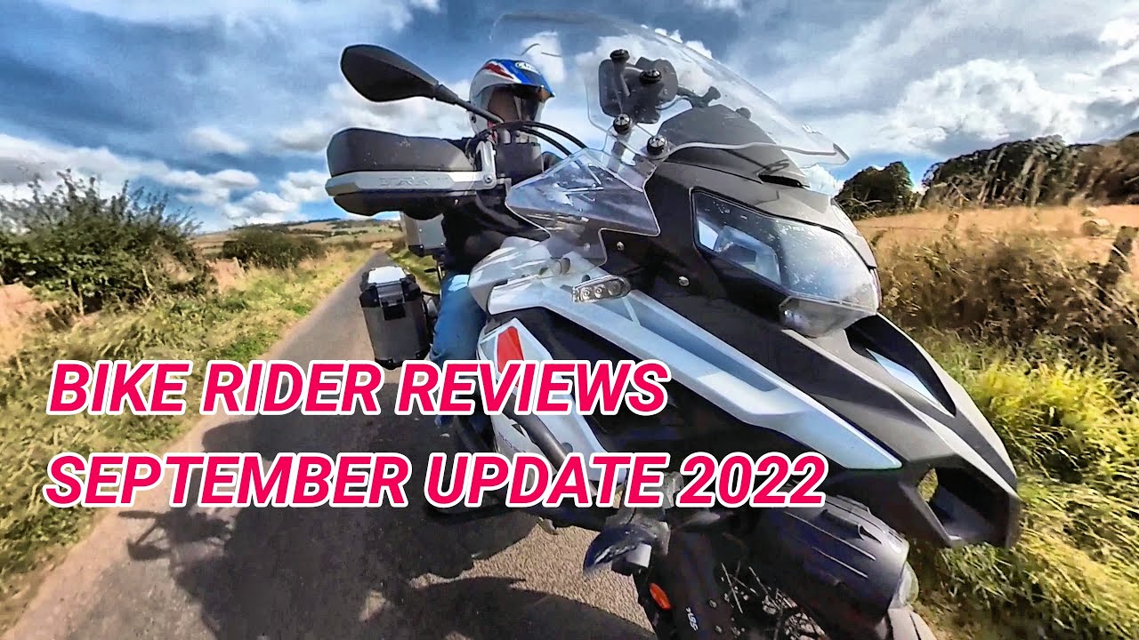 Bike Rider Reviews Channel Update Sept 22