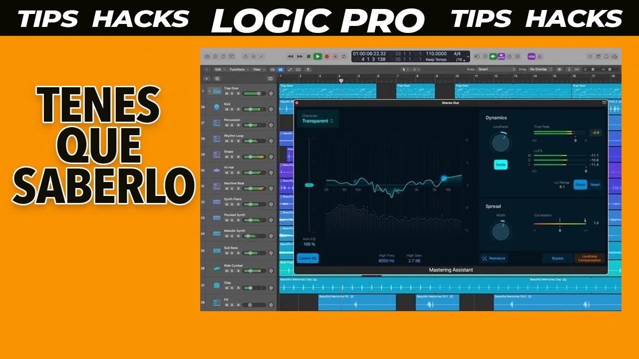 LOGIC PRO TIPS Y HACKS QUE DEBES SABER PARA MEJORAR TU PRODUCCION MUSICAL - TOP SECRETOS DE LOGIC