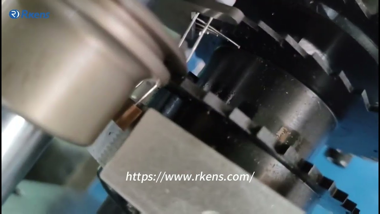 Simple Motorized resistor &diode forming machine axial lead former RS-904U