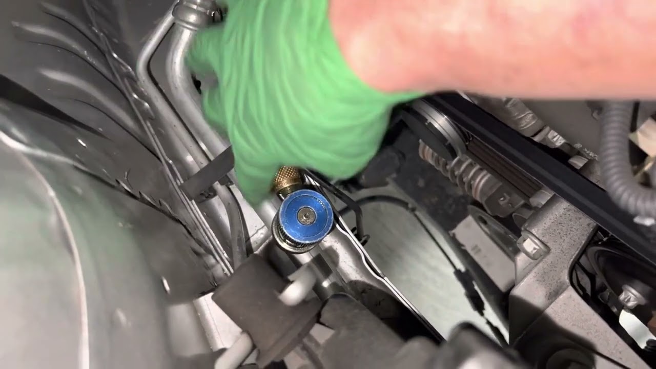 AC PRO CAN OF REFRIGERANT TOO MANY TOO MUCH OIL ADDED