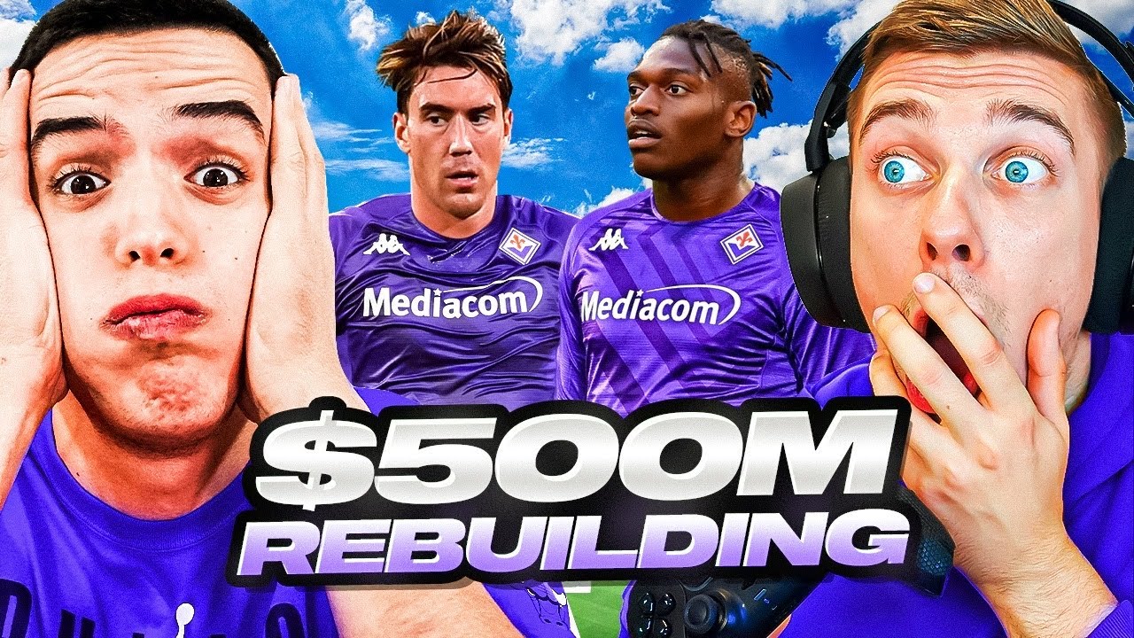 VELIKI FIORENTINA 500 MILIONA REBUILDING SA VEKIJEM! FIFA 23