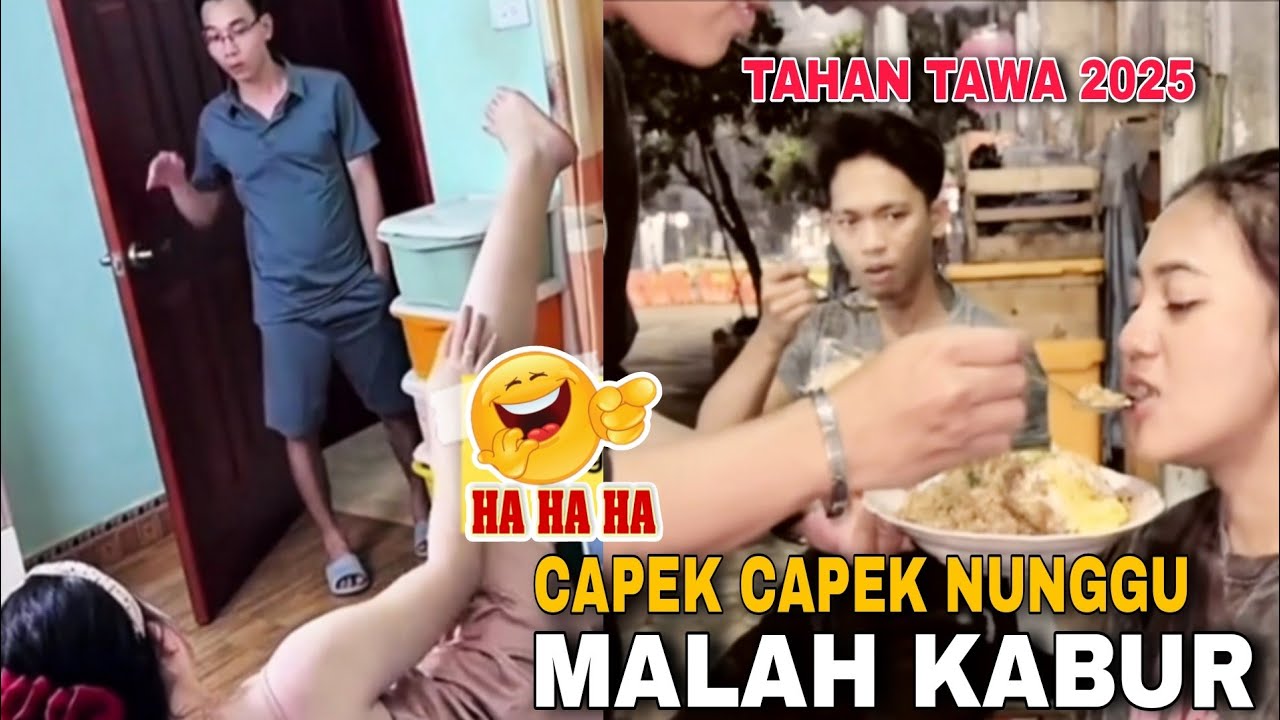 CAPEK CAPEK MENUNGGU EH MALAH KABUR‼️TAHAN TAWA‼️KOCAK BIKIN NGAKAK