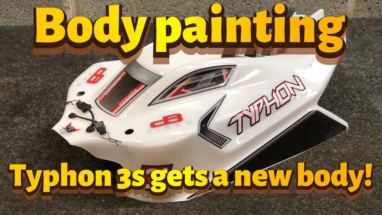 Typhon 3S finally gets a new body! My attempt at body painting.