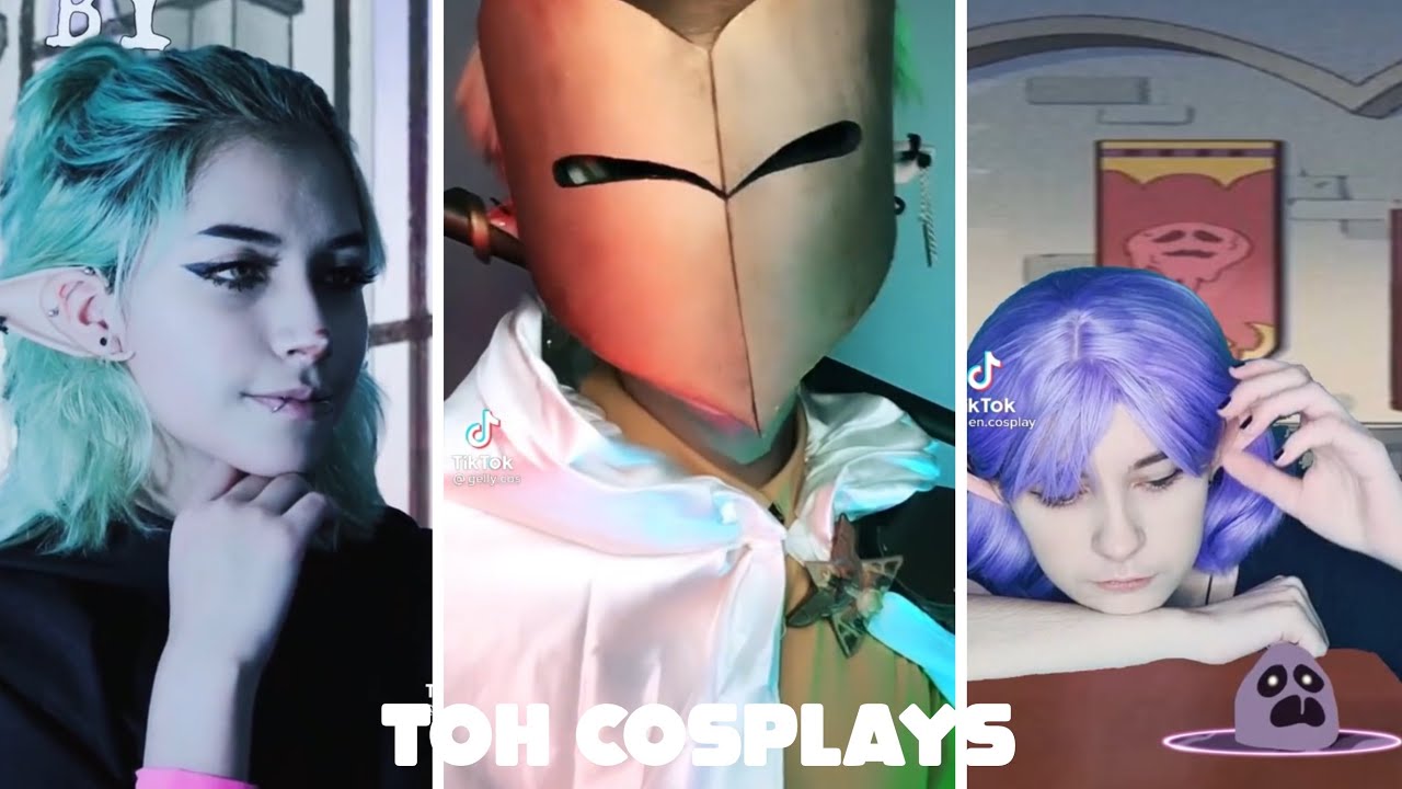 the owl house cosplays for hooty