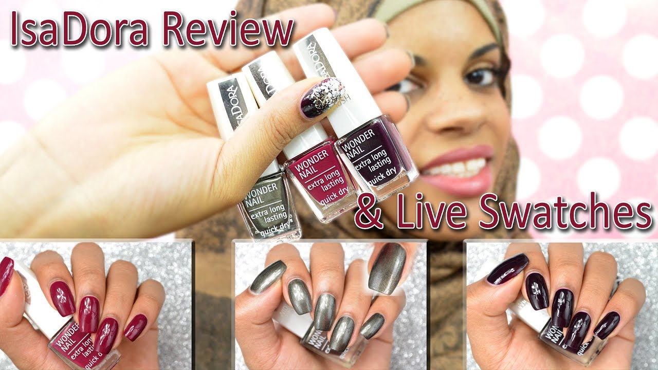 IsaDora Review and Live Swatch