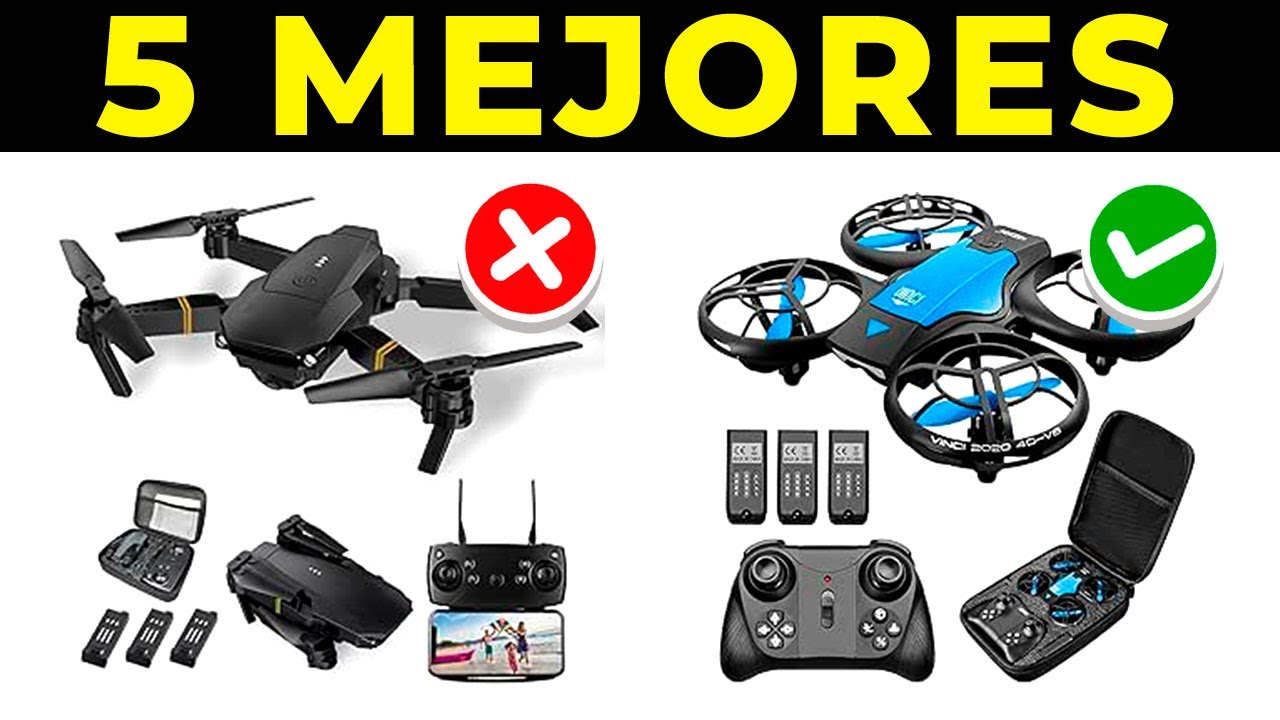 ✅ Los 5 MEJORES DRONES BARATOS 2025 | DRONES con C&Aacute;MARA Calidad Precio AMAZON