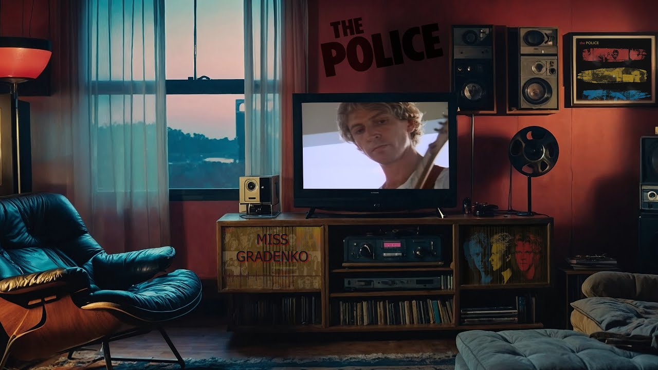 The Police - Miss Gradenko (Instrumental) (MUSIC VIDEO) (1983)