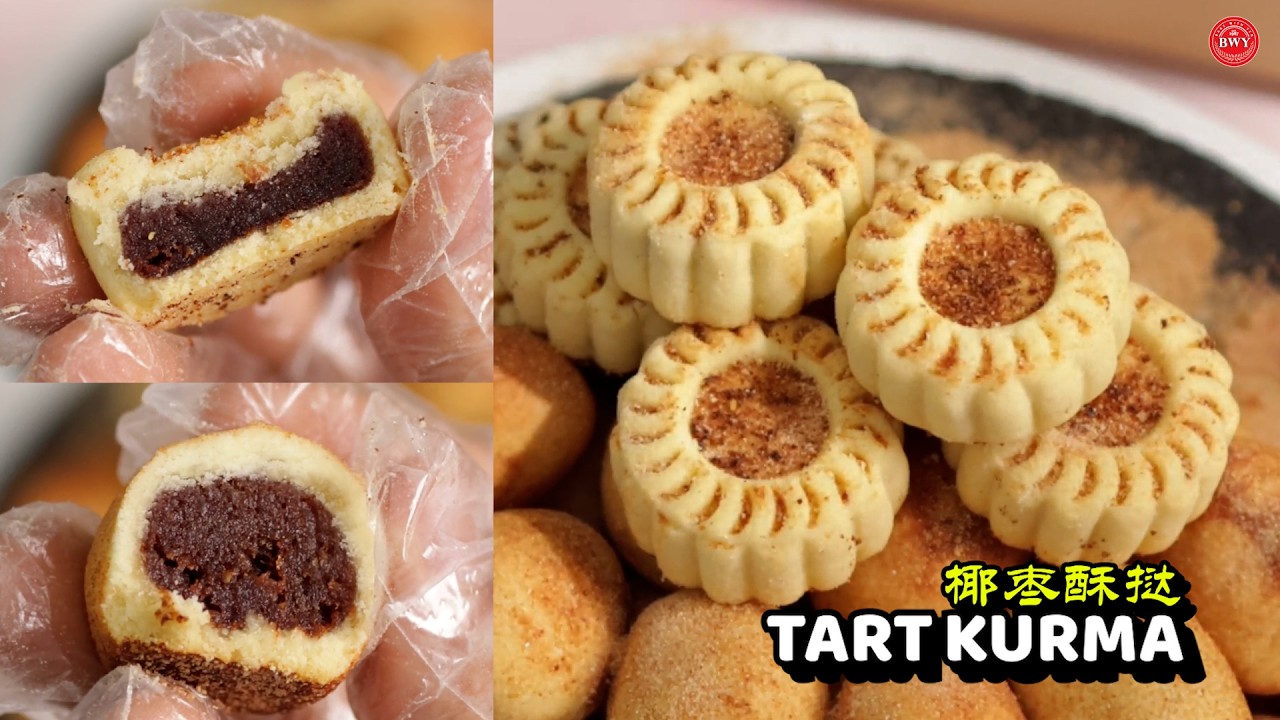 Tart Kurma | Resepi Paling Mudah dan Senang #biskutraya #bakewithyen #raya