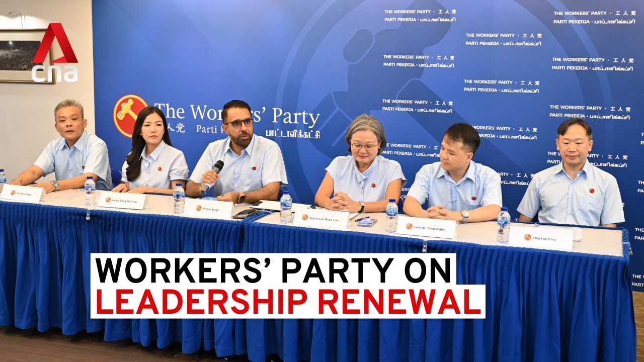 GE2025: Workers’ Party chair Sylvia Lim & sec-gen Pritam Singh on leadership renewal