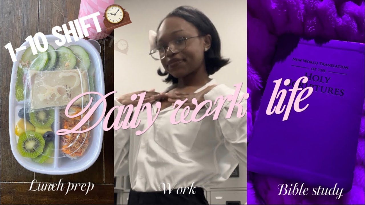 DAY IN MY LIFE *GETTING READY FOR WORK EDITION* | homecook dinner, 1-10 hour work shift, lunch prep