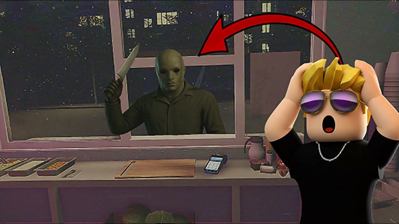 Okradliśmy Michael'a Myers'a w SCARY SHWARMA KIOSK ROBLOX