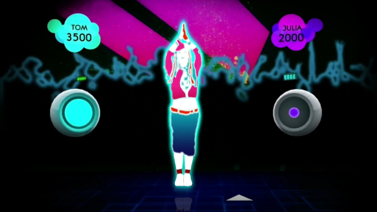 Just Dance 2 (2010) I Gotta Feeling By The Black Eyed Peas Beta Made By me