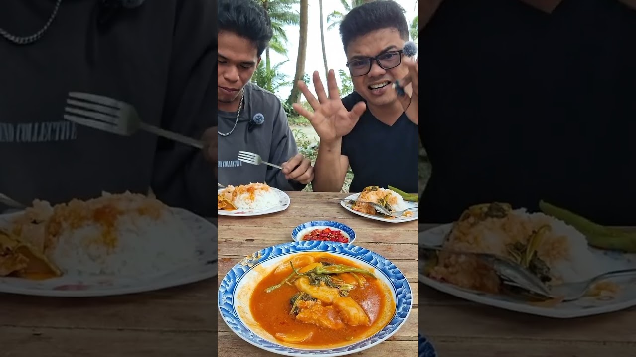 Red Sinigang + sawsawang Carolina Reaper 🔥