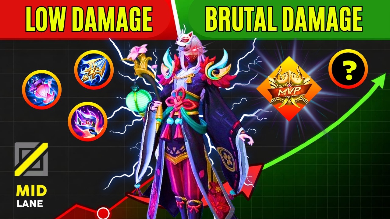 LUO YI LOW DAMAGE VS HIGH DAMAGE BUILD | MLBB |