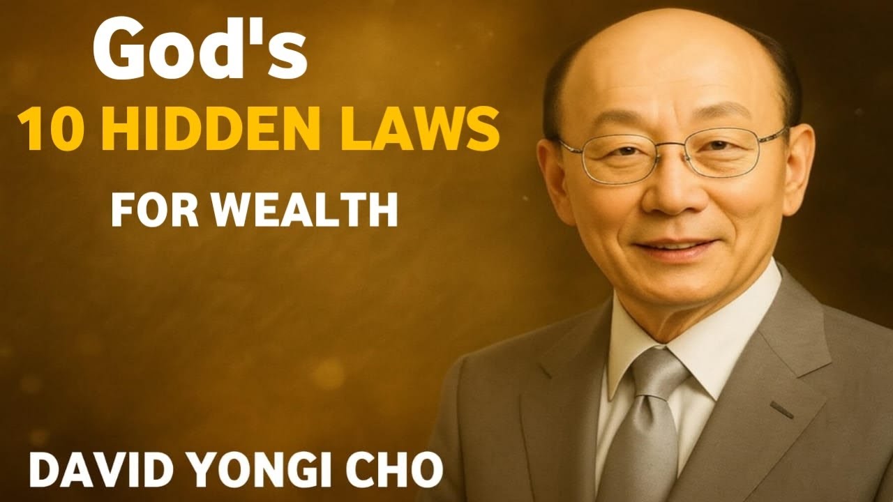 10 Biblically Proven Laws God Uses to Make You Rich - Dr David Yonggi Cho