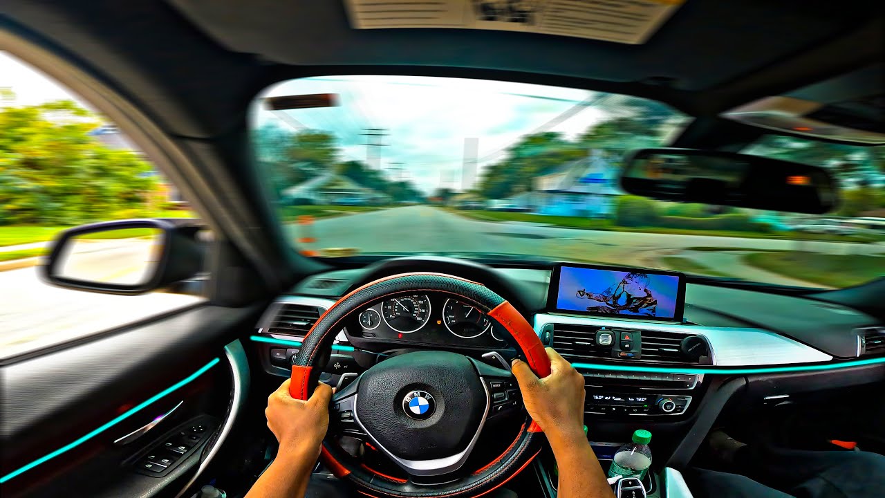 POV ~ CRUSING THROUGH TOWN IN MY STRAIGHT PIPED BMW F30 328i