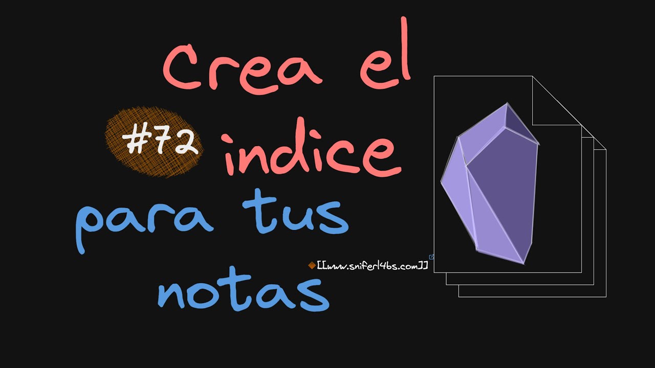 #72 Crea un Tabla de  Contenido de  tu nota en #Obsidian