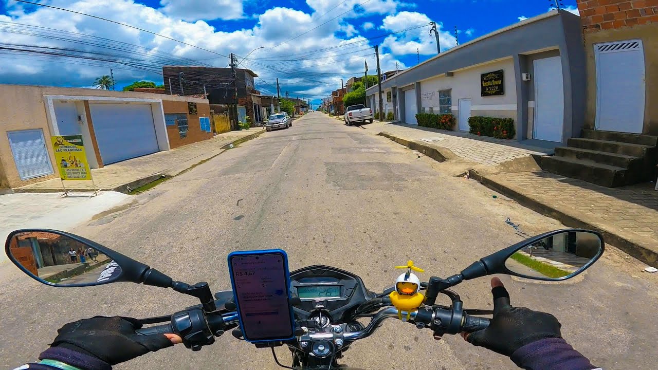 1H DE UBER MOTO EM FORTALEZA