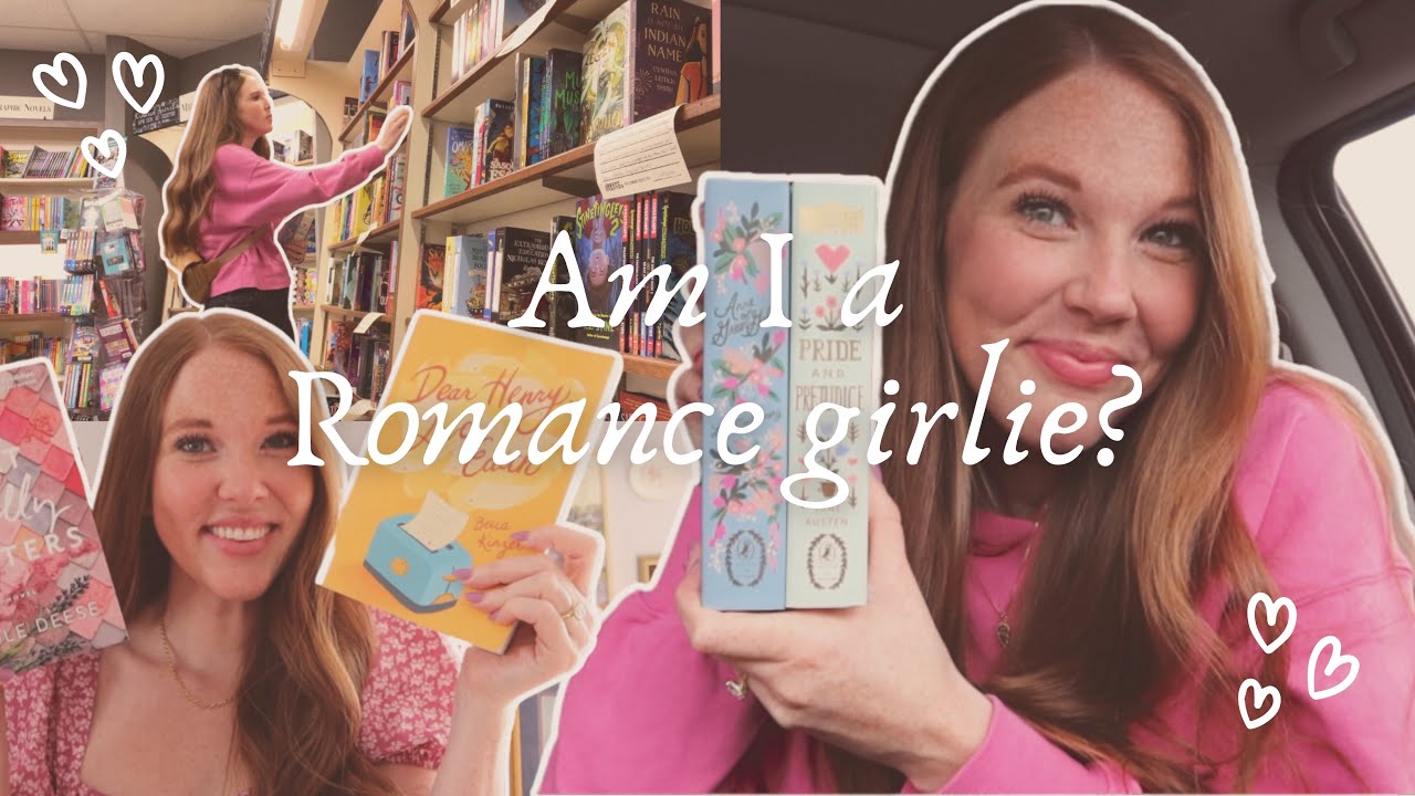 Am I a romance girlie?? 🌸🎀💕 Reading Christian romance & book store shopping