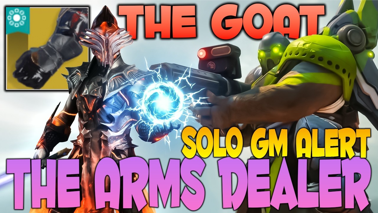 Solo Grandmaster Alert The Arms Dealer | Prismatic Warlock Getaway Artist Build! Destiny 2 Renegades
