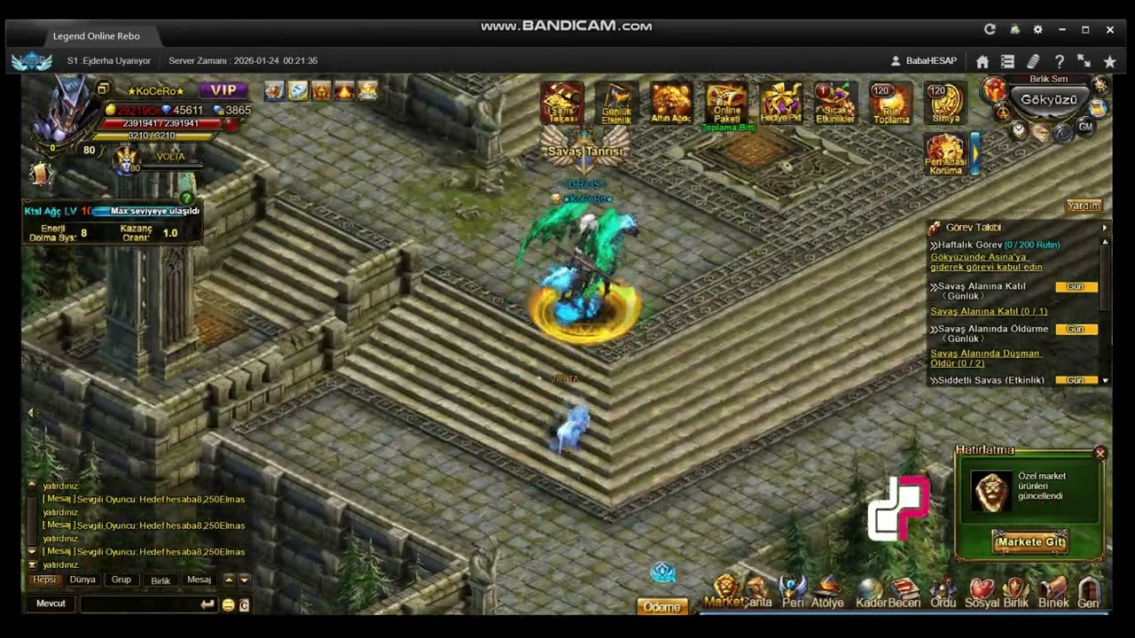 Legend Online Reborn İLK 3. Nesili Yapan Kahraman Büyücü MARJİNAL