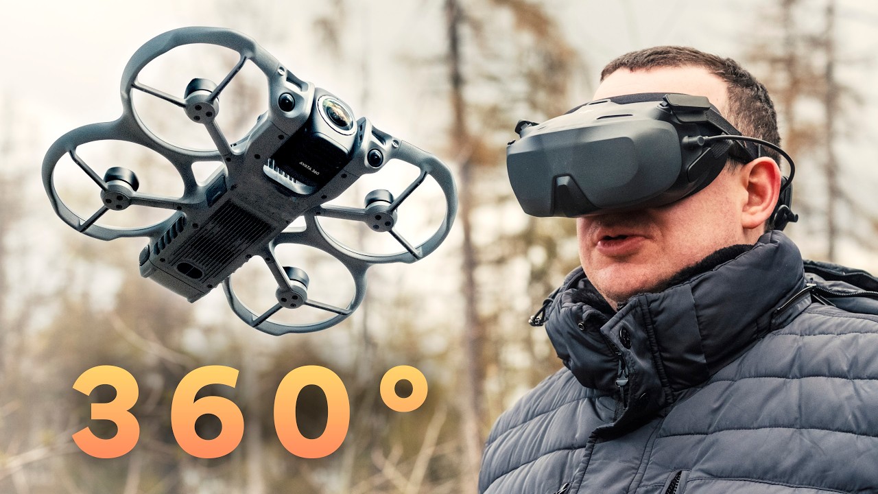 DJI Avata 360 Overview: 360&deg; aerial filming and post editing control