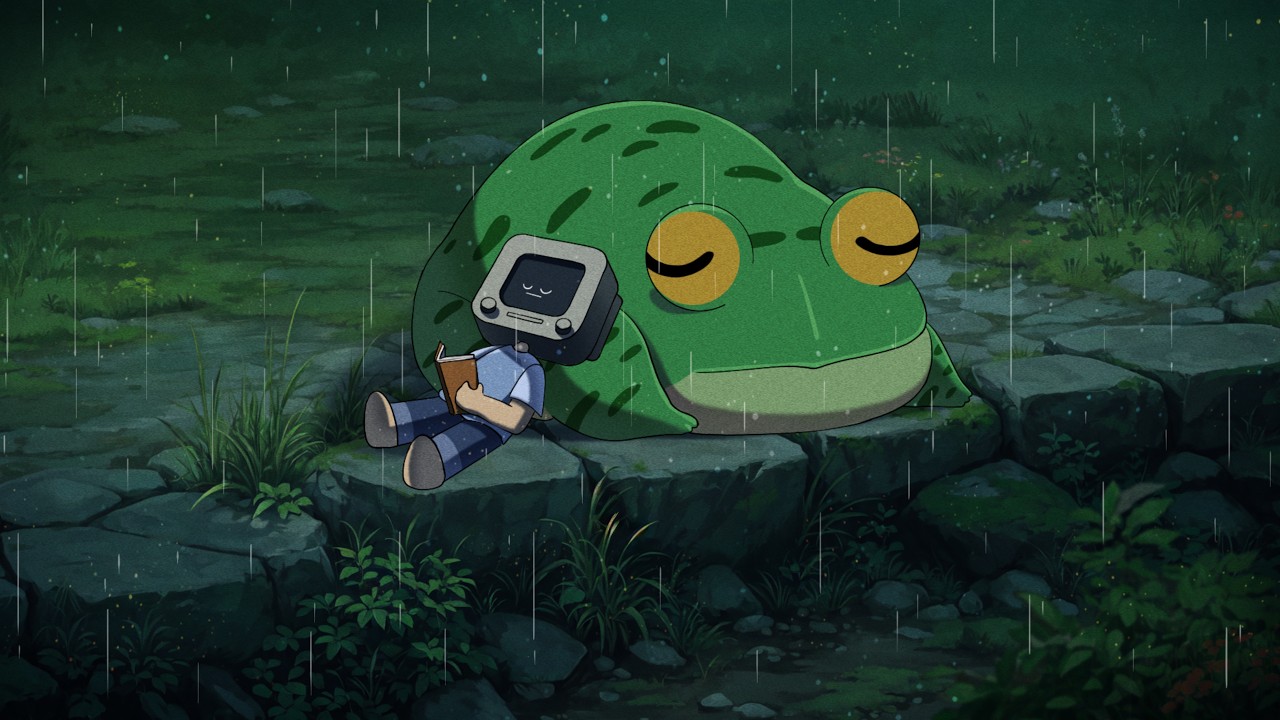 When social battery is at 0% 🔌 non AI lofi for the isolation you actually need 🌧