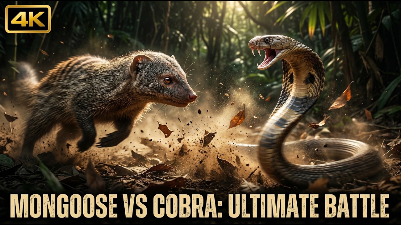 Mongoose Vs Cobra  The Ultimate Natural Enemies Showdown