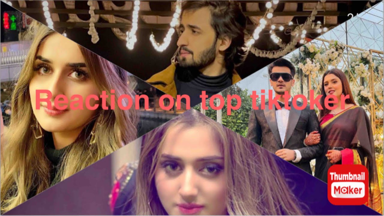 Reaction on top tik tokers videos Ft. Jannat mirza Alishbah Anjum Sehar Anjum