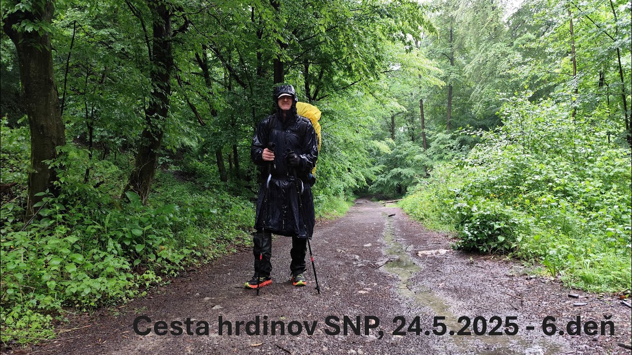Cesta hrdinov SNP,  24.5.2025 (sobota)  6.deň