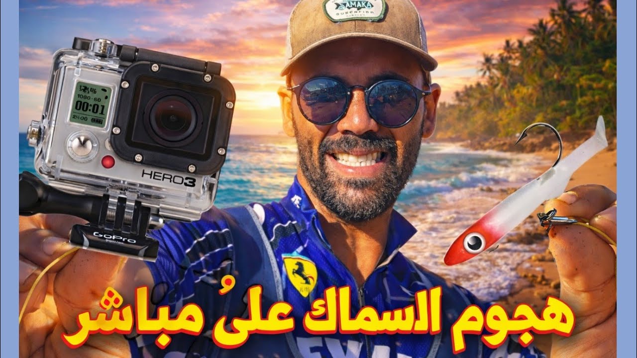 تصوير مباشر لحضة هجوم الأسماك على طعم!! هل ستنجح هذه التجربة ؟؟!