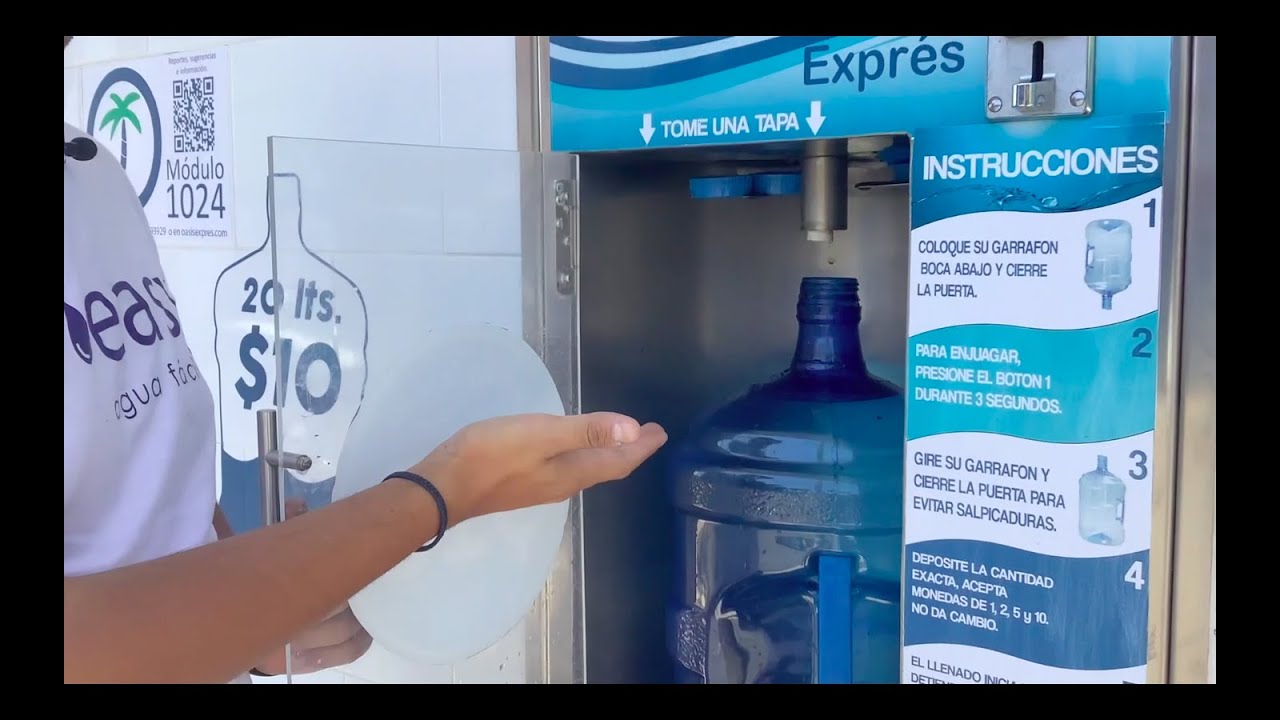 ¿Cómo se configura el precio y el llenado en un despachador vending? | OASIS EXPRÉS