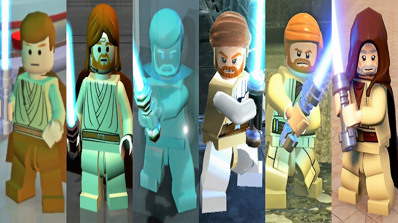 The Evolution of Obi-Wan Kenobi in LEGO Star Wars Games