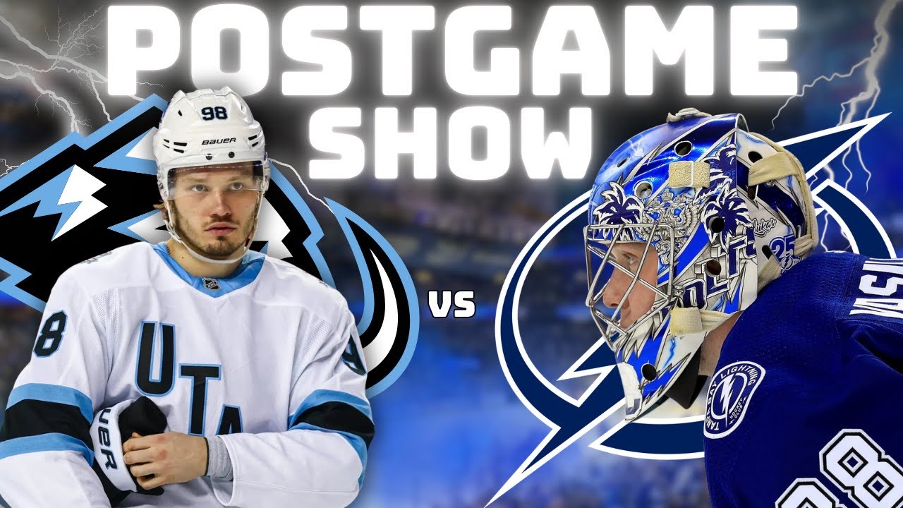 VASILEVSKIY SHUTOUT | Tampa Bay Lightning BOUNCE BACK with 2-0 Win Vs Utah Mammoth!!