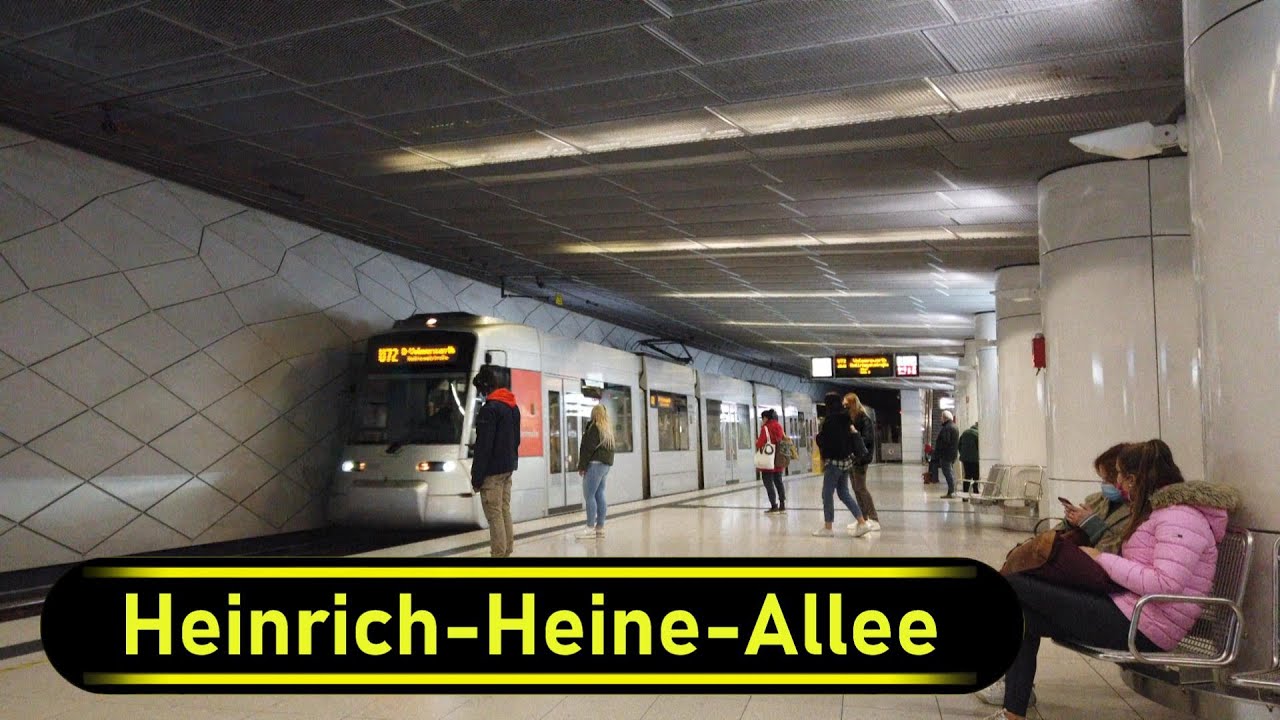 Stadtbahn Station Heinrich-Heine-Allee - Düsseldorf 🇩🇪 - Walkthrough 🚶