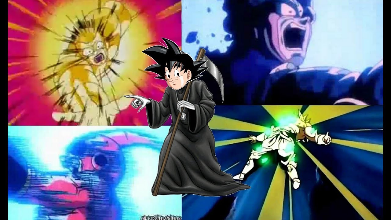 La muerte de Freezer Cell Majin buu y Broly
