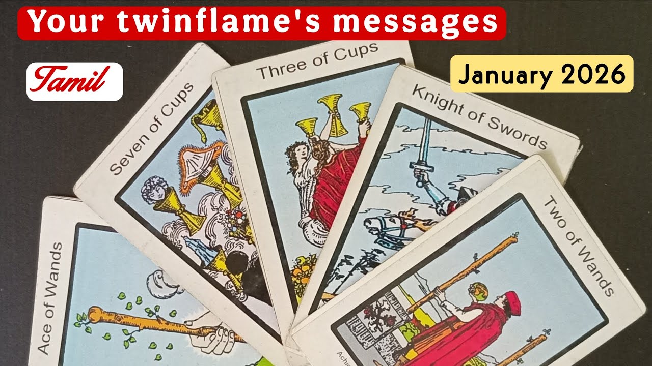Your twinflame's messages for January 2026 - Tamil 