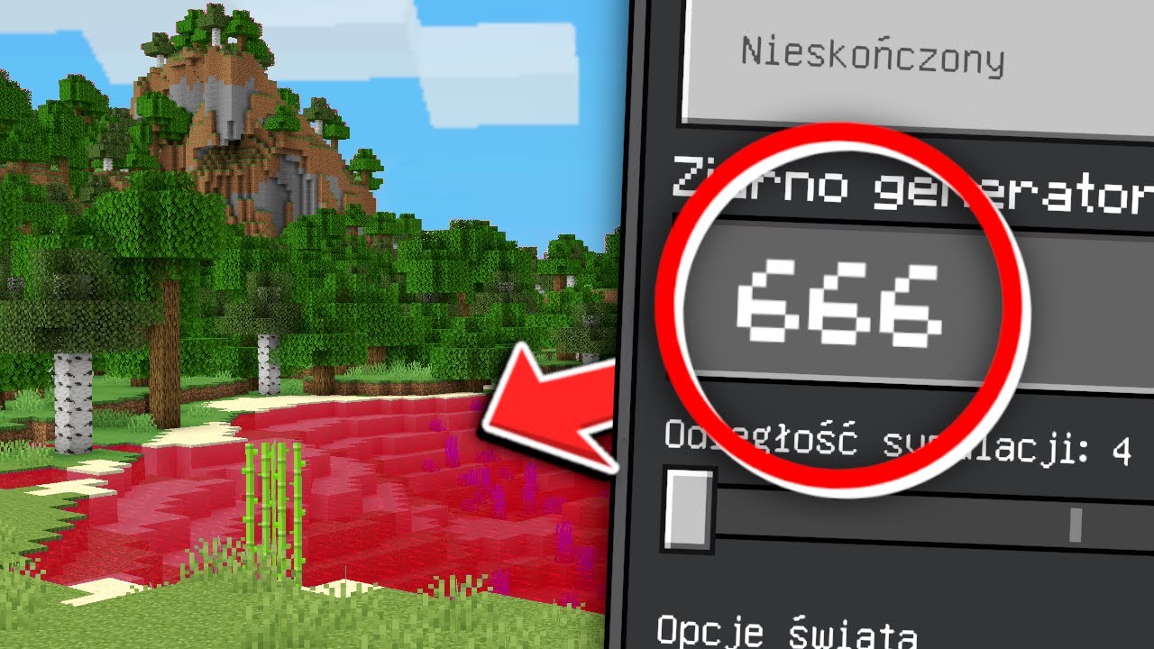 SEEDY na kt&oacute;re LEPIEJ NIE WCHODZIĆ w MINECRAFT... *zakazane*