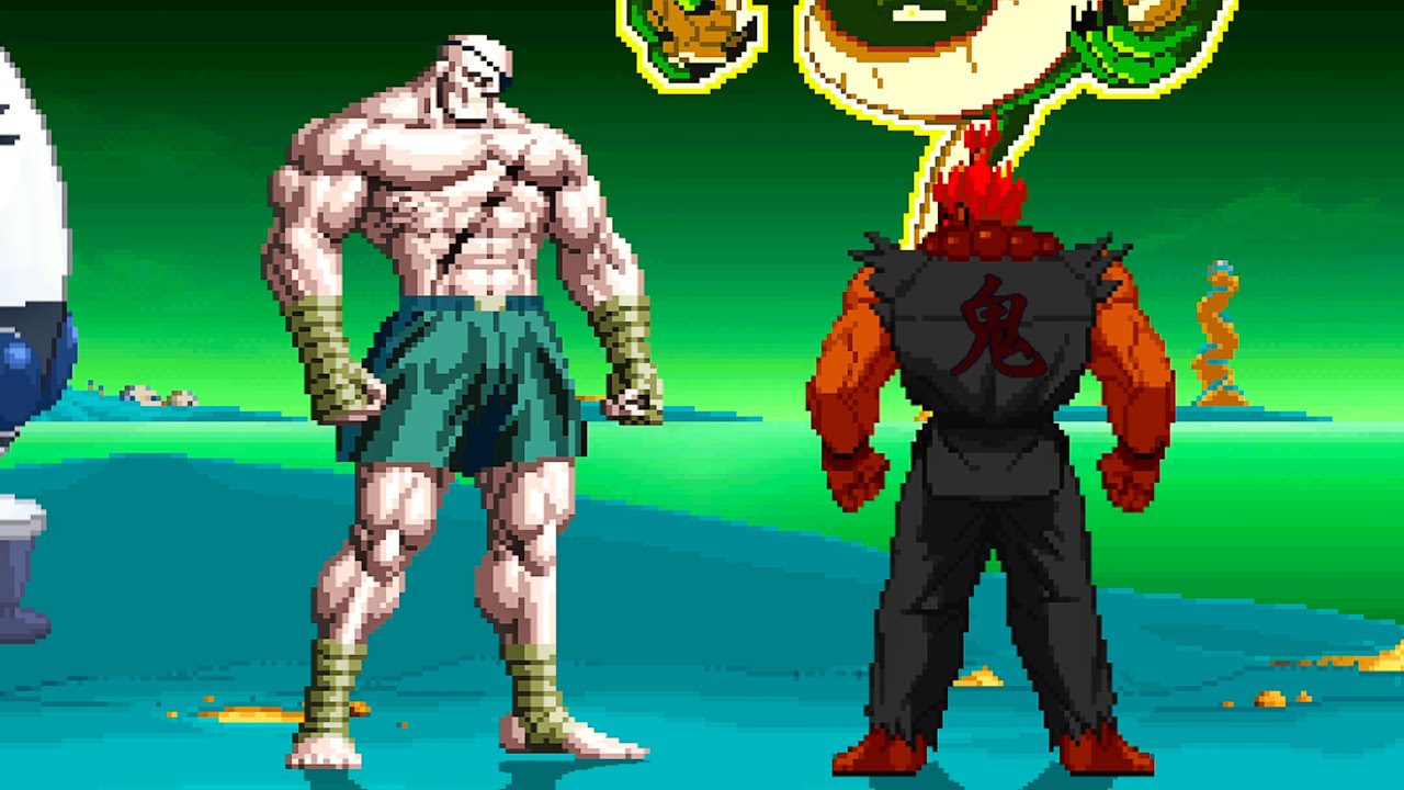 Evil Sagat Vs. Ogre EX - Hunger for power