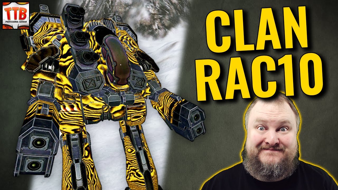 New Clan Weapon Unveiled - C-RAC-10! - German Mechgineering #396 - Mechwarrior Online 2021