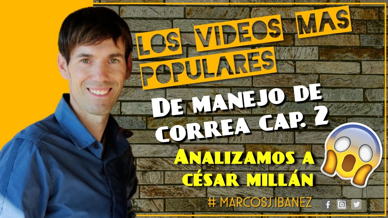 Las técnicas de manejo de correa más populares | Evaluando a Cesar Millán | Marcos J. Ibáñez