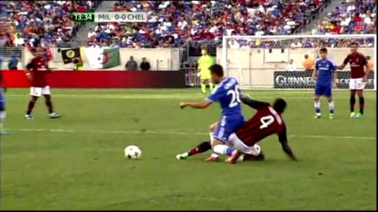 Chelsea FC vs AC Milan Highlights. 04/08/2013. FT: 2-0.