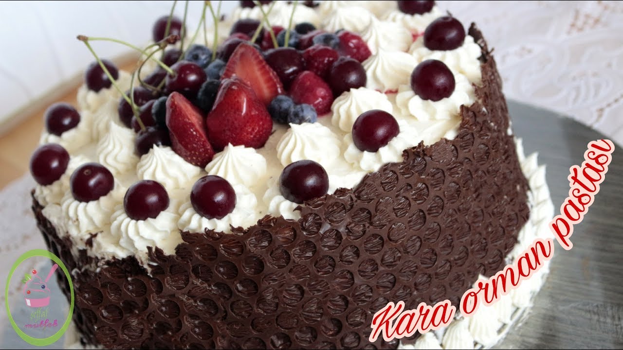 KARA ORMAN PASTASI/ÇİKOLATA İLE VİŞNENİN AŞKI;) ŞEFFAF MUTFAK