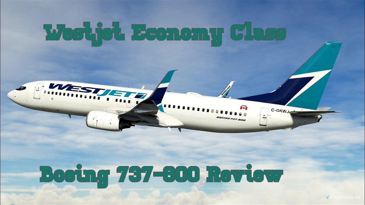 Westjet Economy Class - Boeing 737-800 Crossborder Review